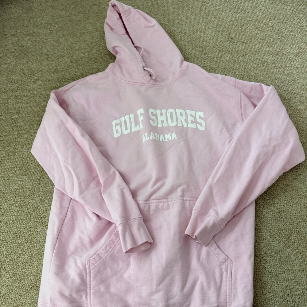 Pink Gulf Shores Alabama Hoodie